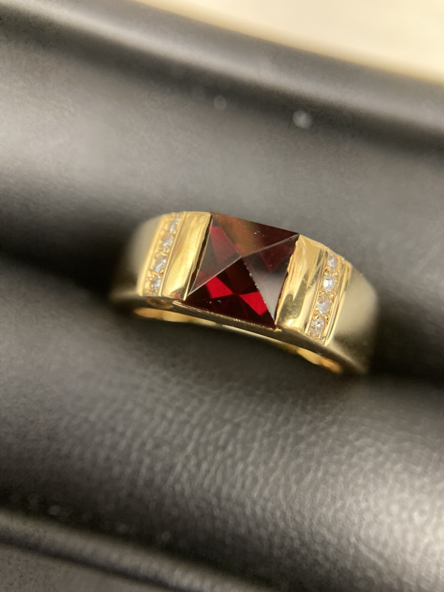 ガーネットの素敵なリングをお買取りしました＾＾
