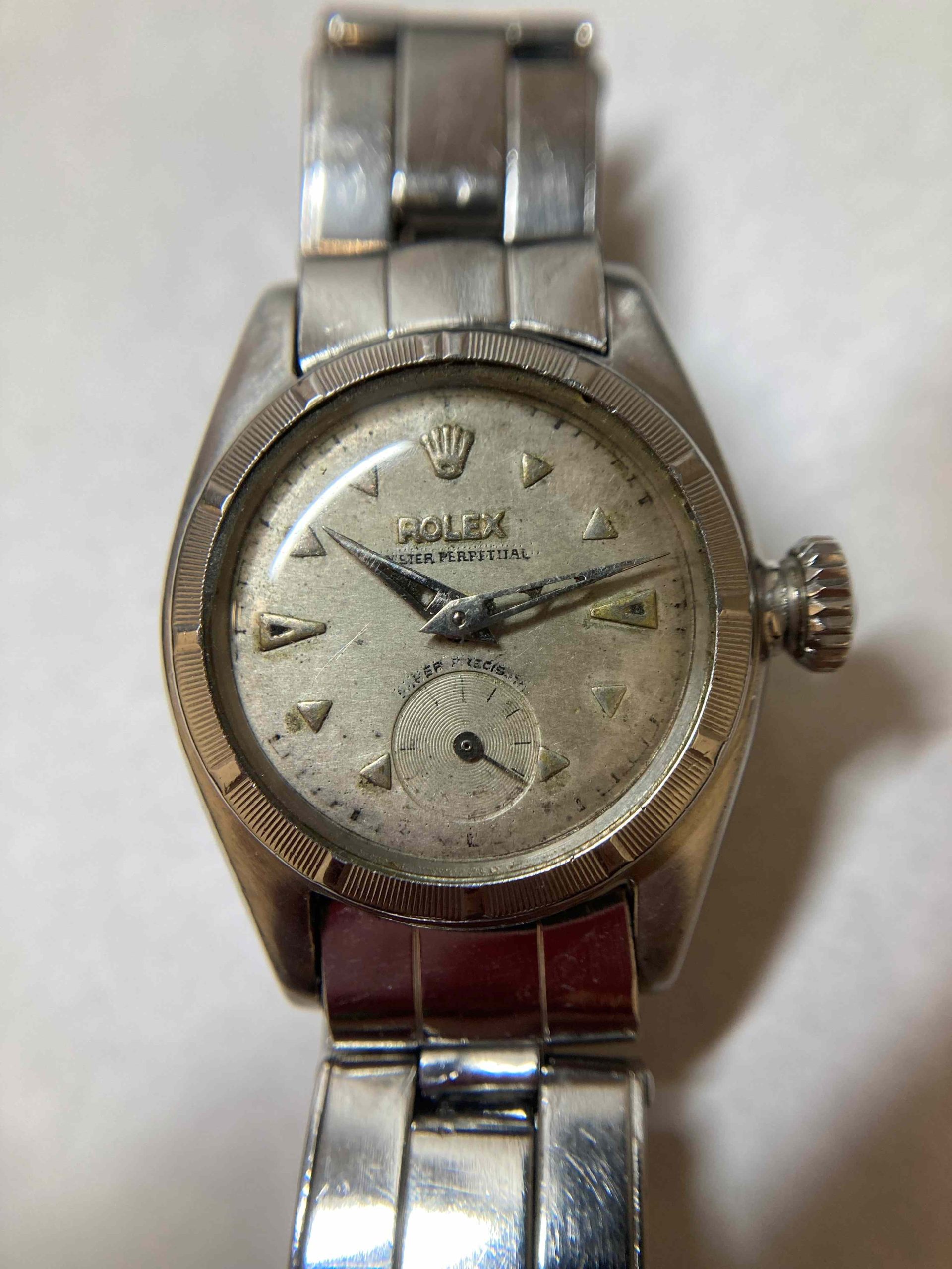 ロレックスのアンティーク時計もお任せください♪