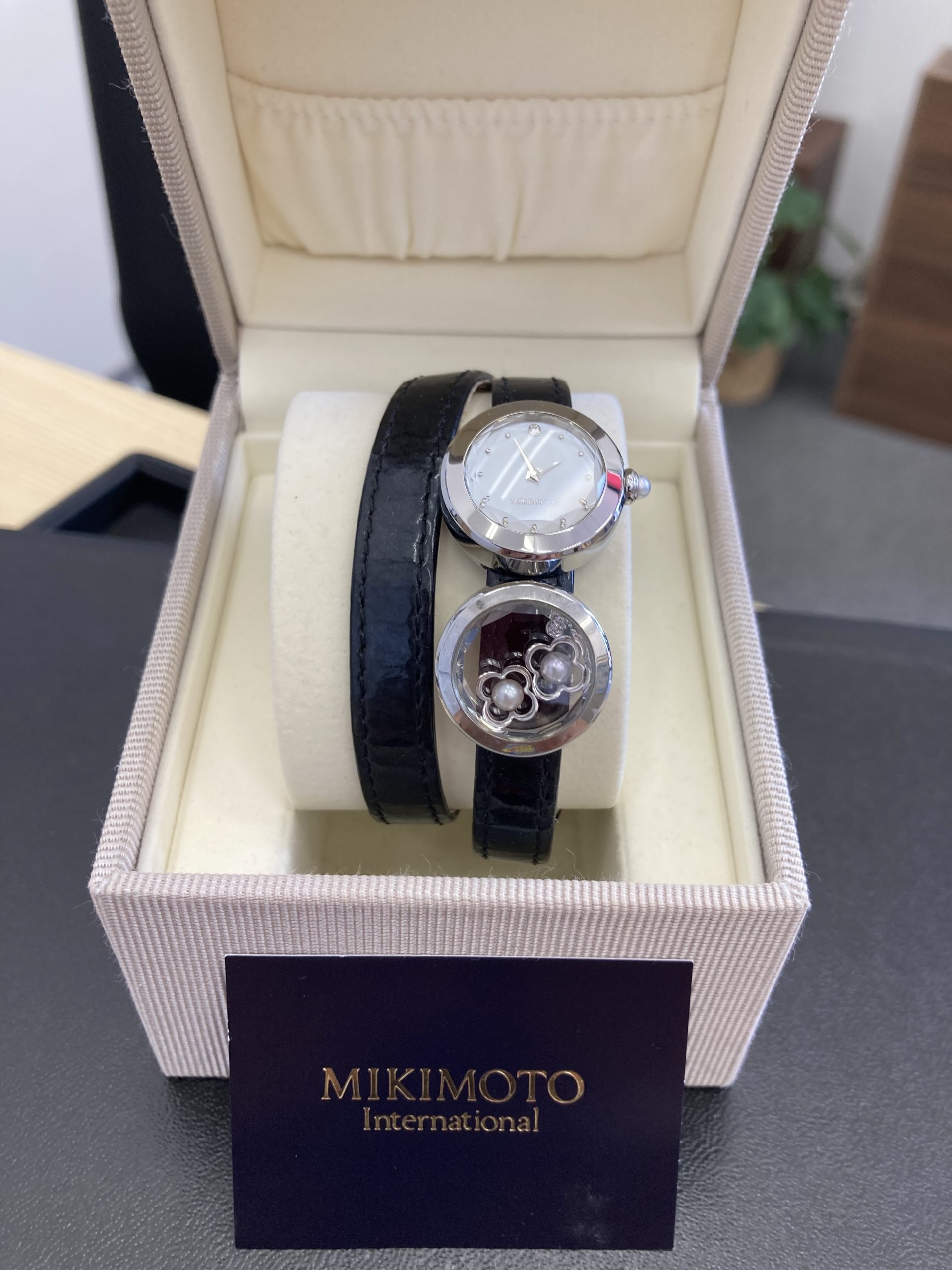 ミキモト ドレスウォッチをお譲り頂きました♪