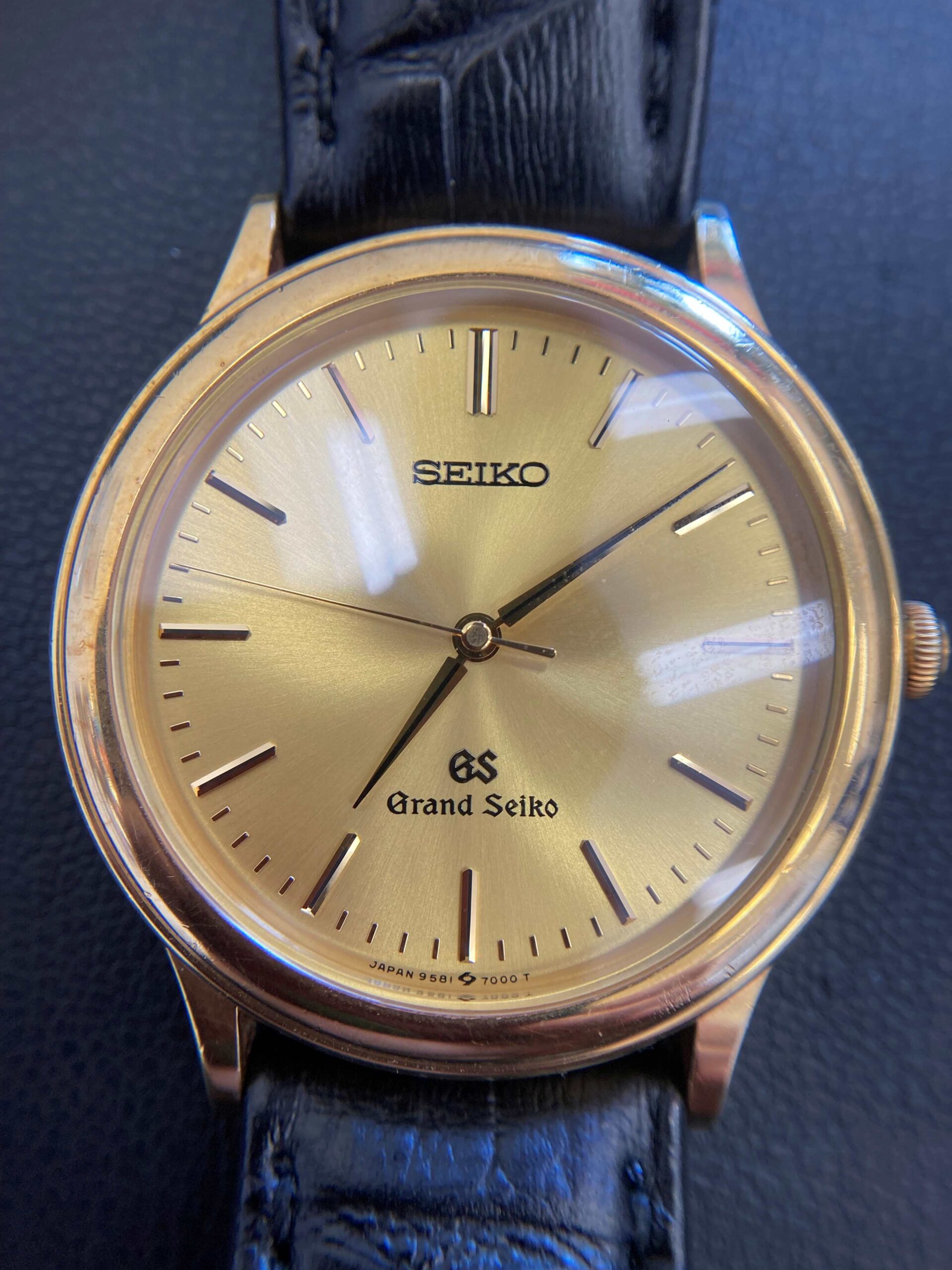 グランドセイコー金無垢 腕時計をお買取させて頂きました♪
